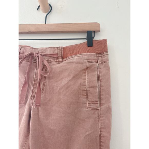 Anthropologie Hei Hei Utility Cargo Pants Size 8 Pink - Picture 3 of 9